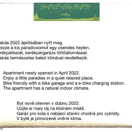Apartment 125 Heviz